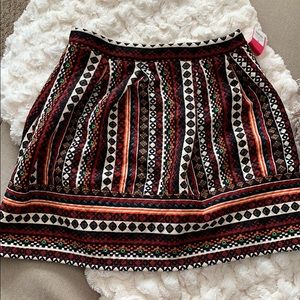 Patterned skirt